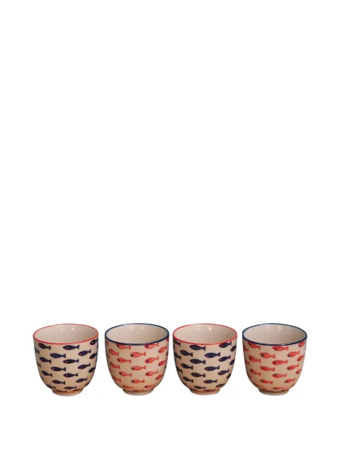 CU I SEEYOU fish-print cups