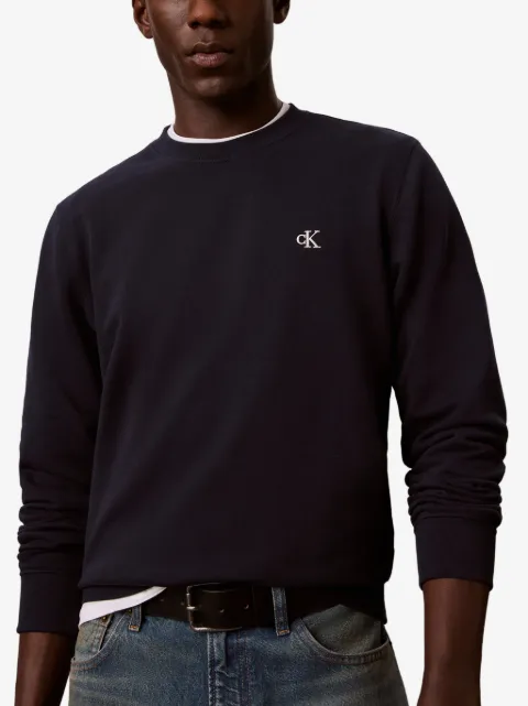 Calvin Klein Moletom com logo bordado