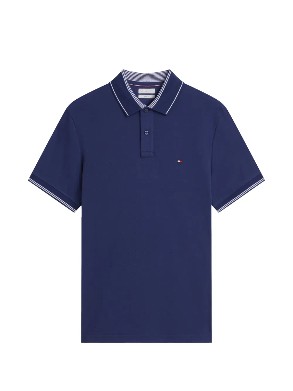 Tommy Hilfiger short-sleeve polo shirt - Blu