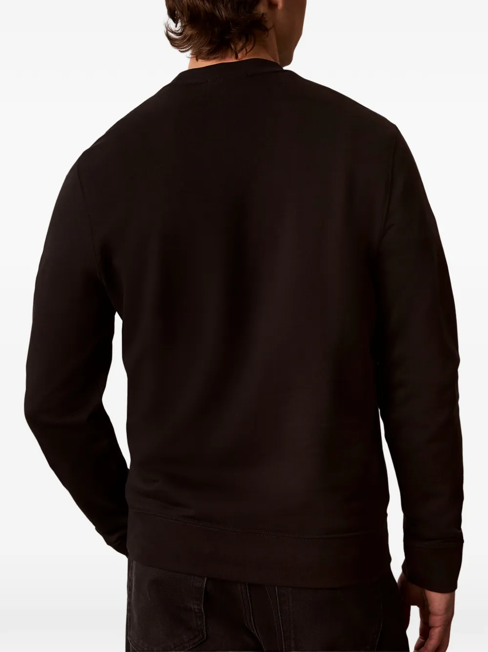 Calvin Klein Trui met logoprint Zwart