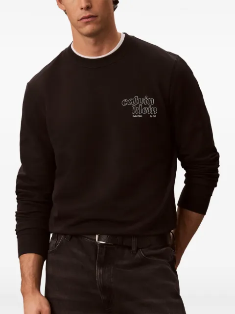 Calvin Klein logo-print sweatshirt