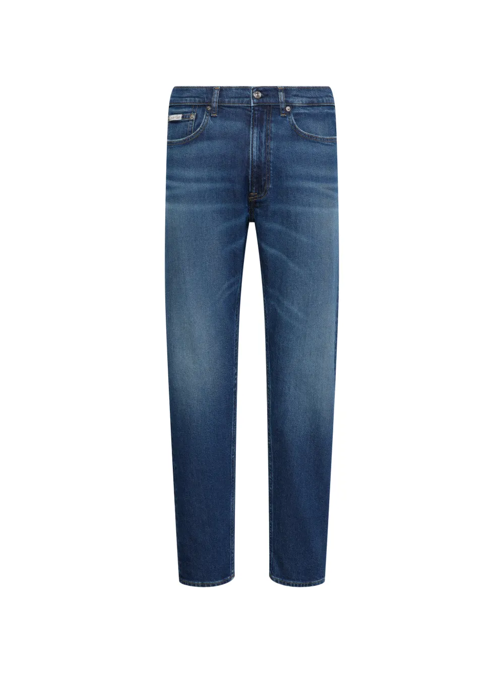 Calvin Klein faded-effect jeans - Blau