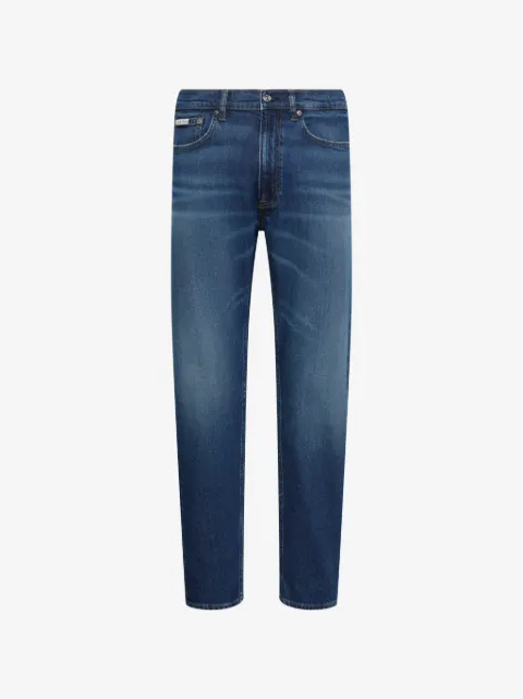 Calvin Klein faded-effect jeans