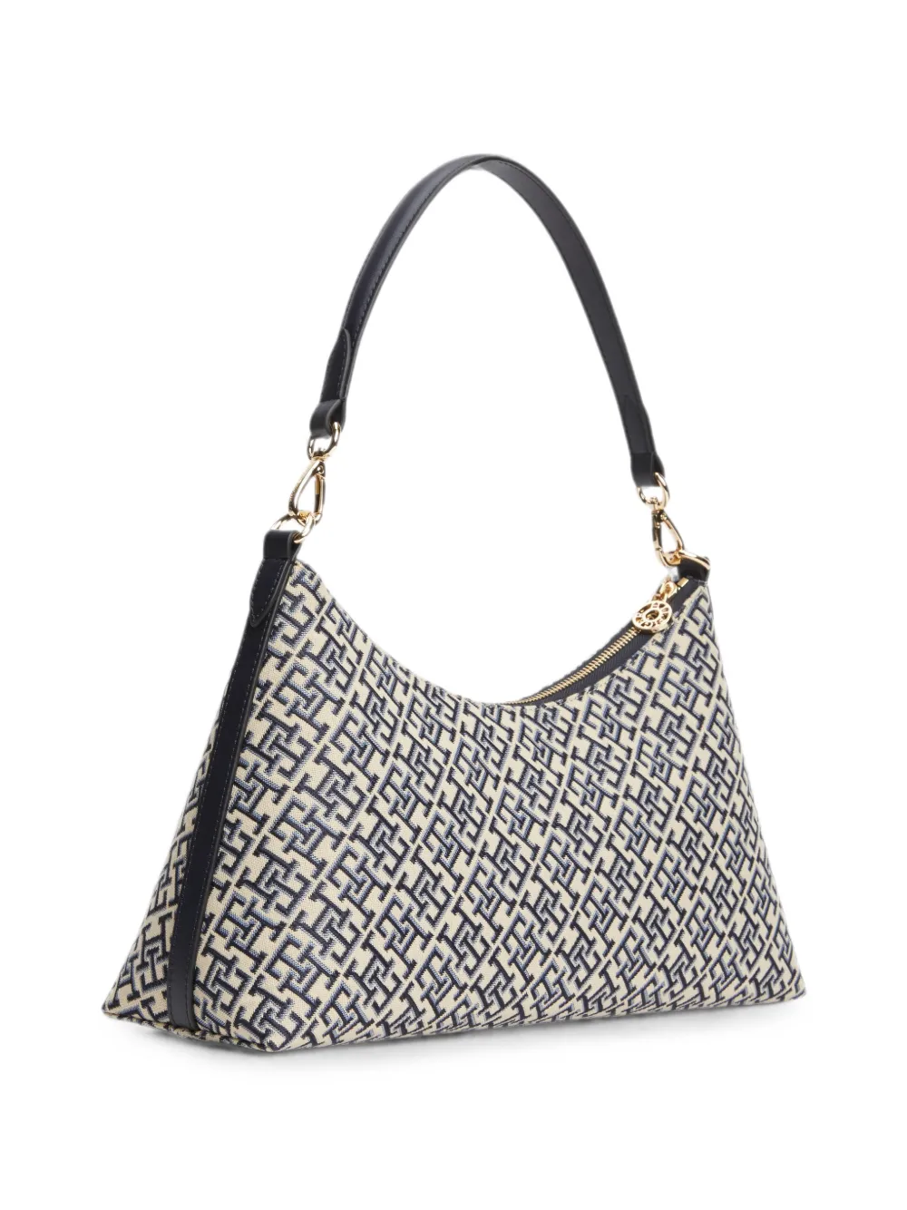 Tommy Hilfiger Schoudertas met monogram Beige