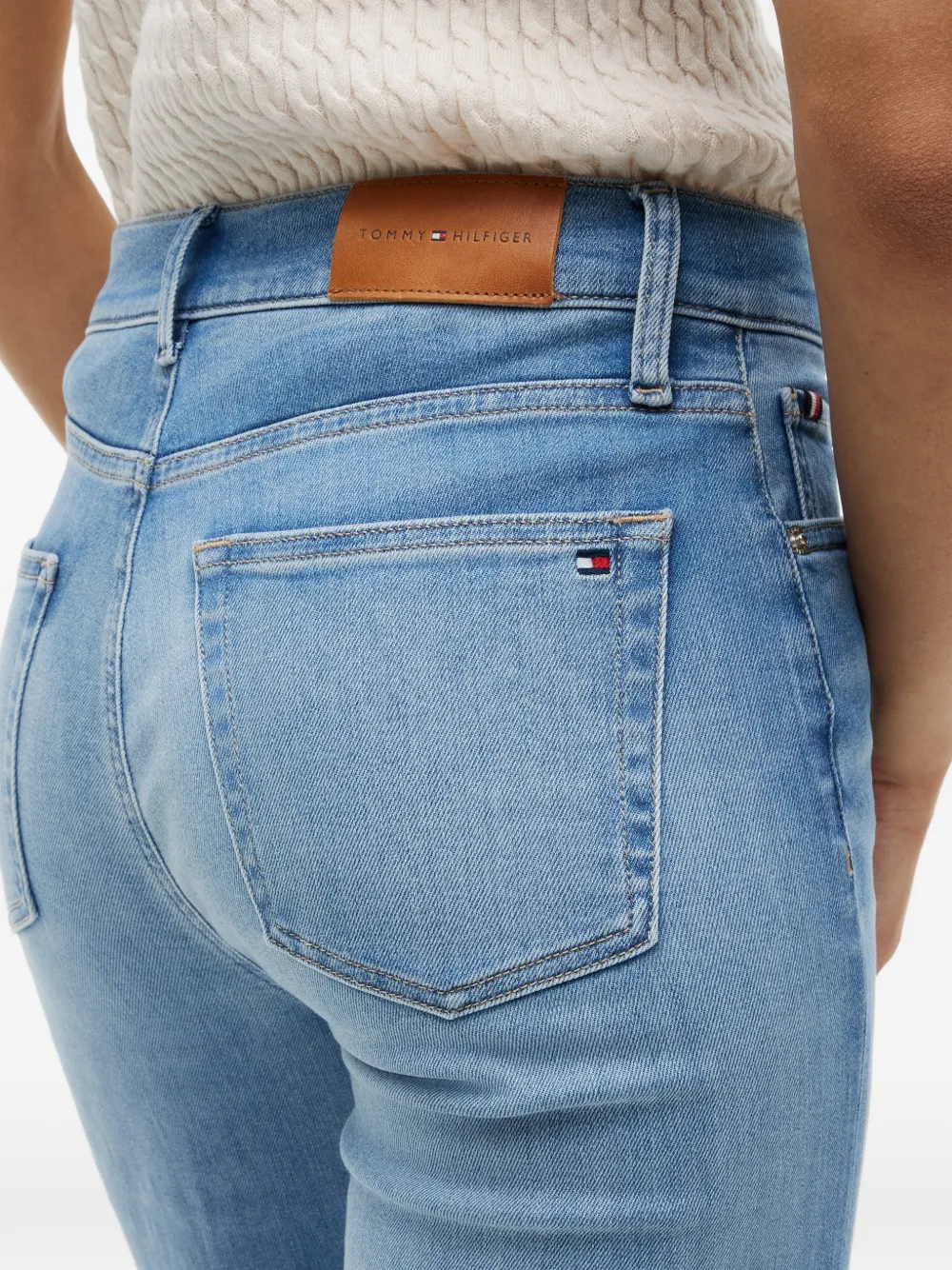 Tommy Hilfiger High waist jeans Blauw