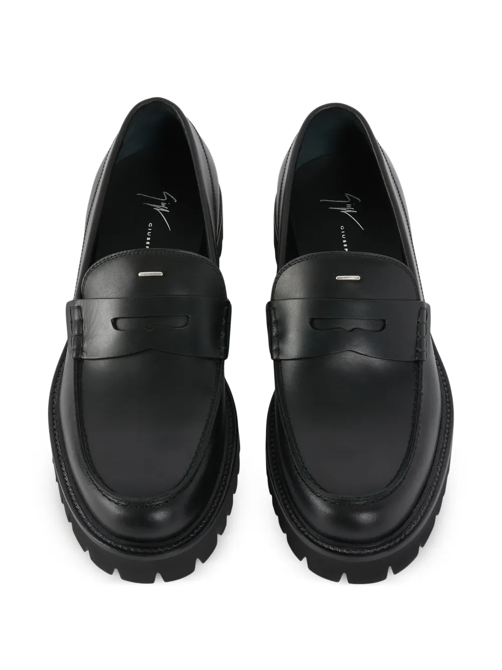 Giuseppe Zanotti Clayton loafers Zwart