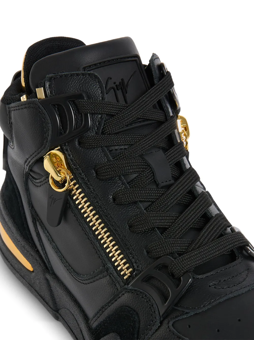 Giuseppe Zanotti Ghost High sneakers Zwart