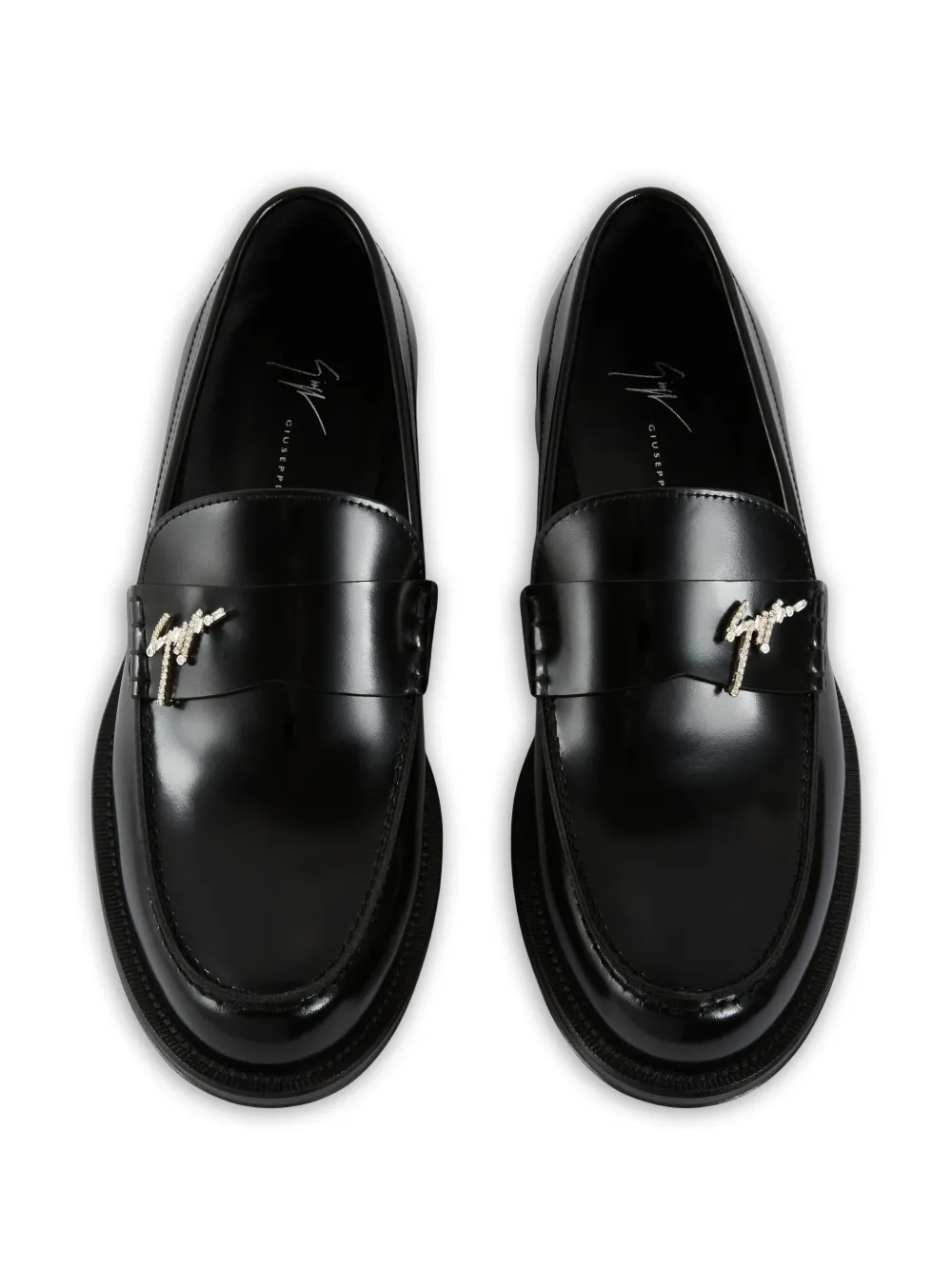 Giuseppe Zanotti Tiberius loafers Zwart