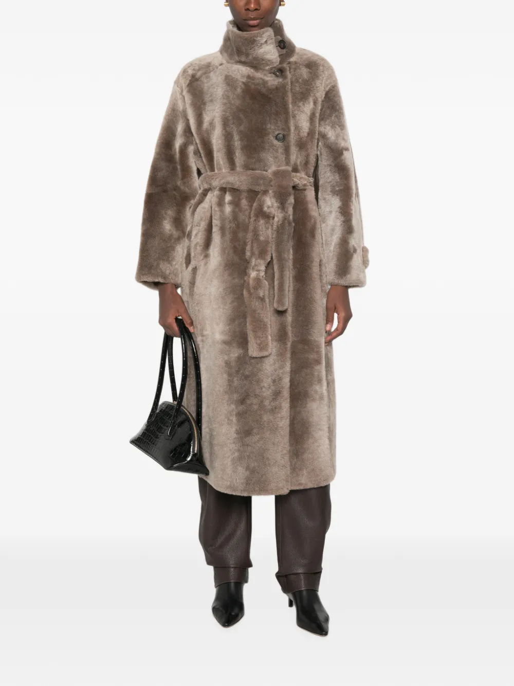 Brunello Cucinelli Lammy jas Beige
