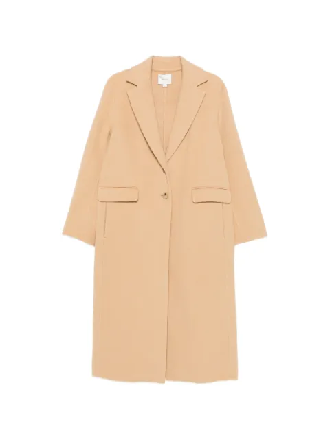 Vince notched-lapels single-breasted coat