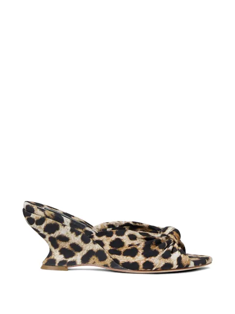 Loeffler Randall Marsy leopard-print sandals