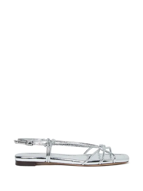 Loeffler Randall Karly metallic-effect sandals