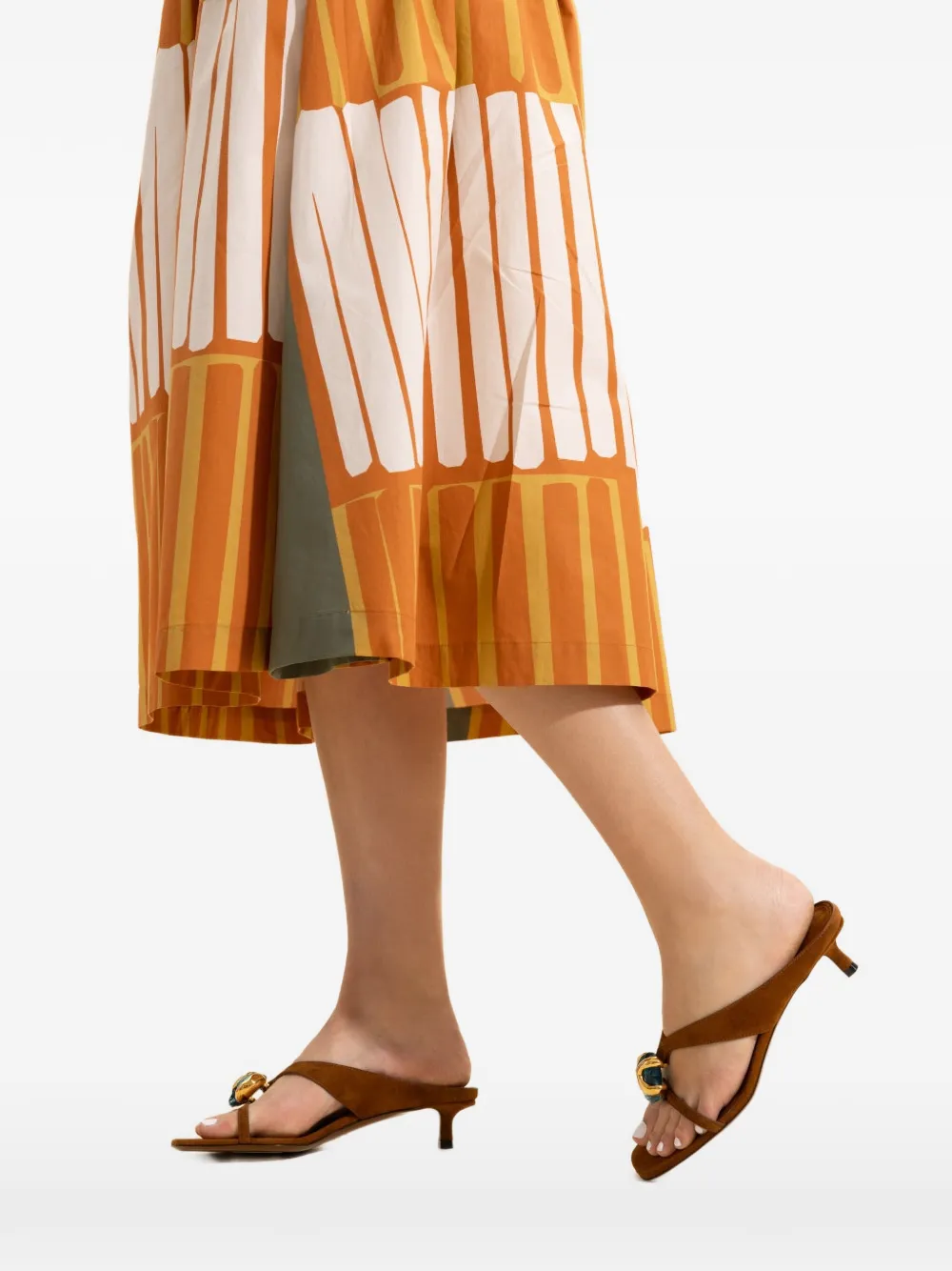 Jimmy Choo Emeri embellished sandals Bruin