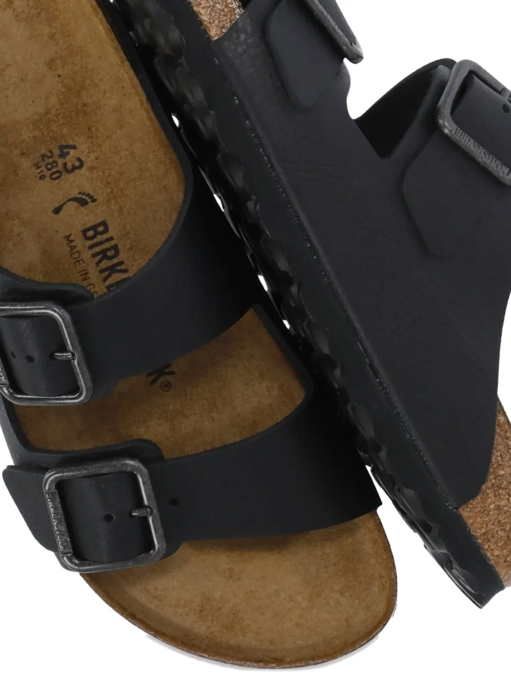 Birkenstock Arizona double-strap sandals Zwart