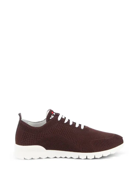 Kiton Tênis de tricô com cadarço