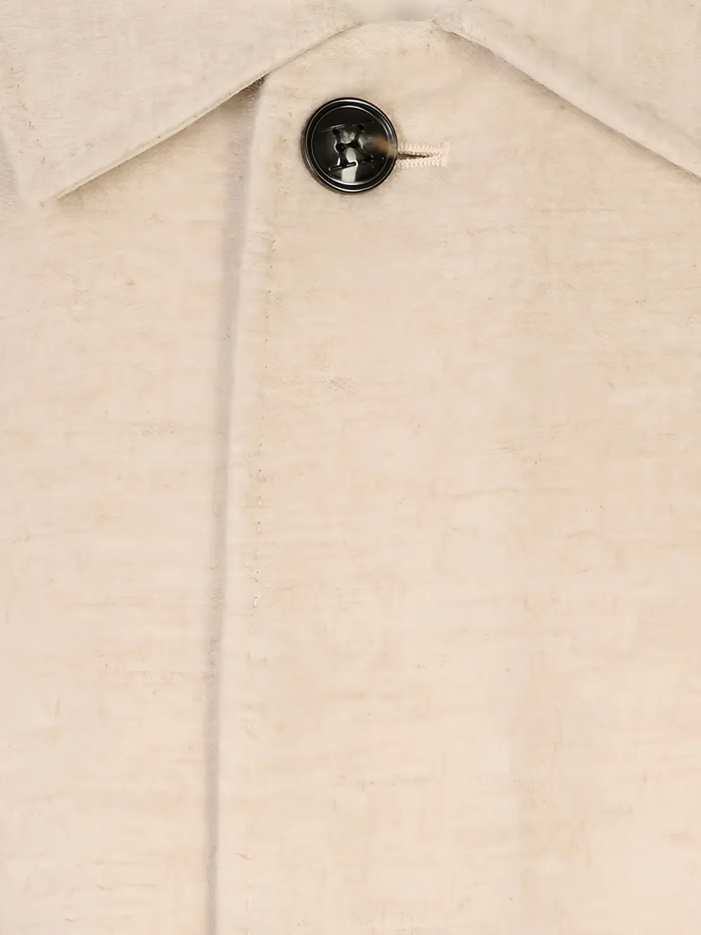 Kiton Jas met enkele rij knopen Beige