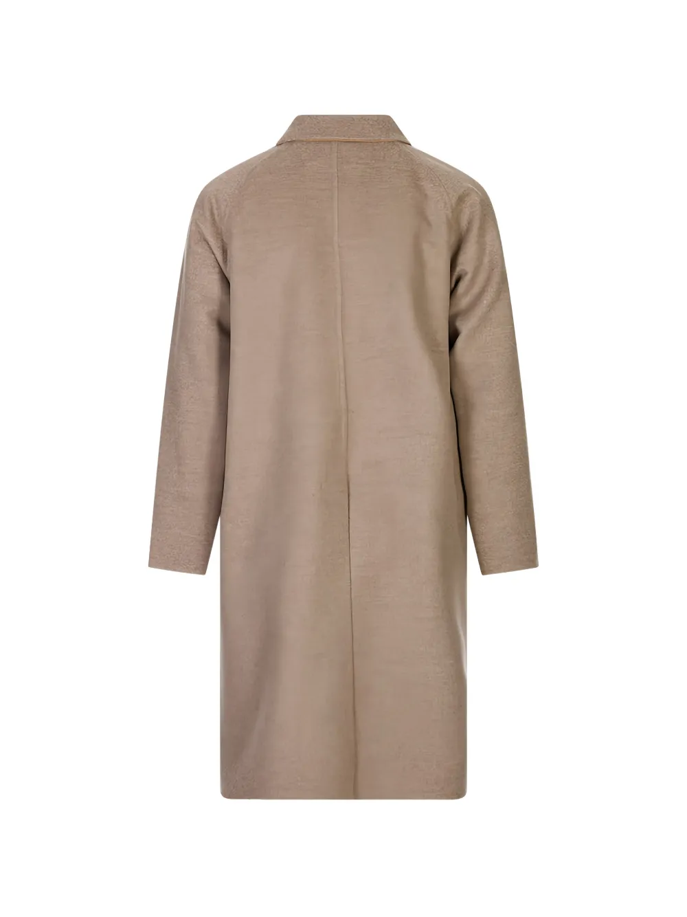 Kiton Jas met verborgen voorkant Beige