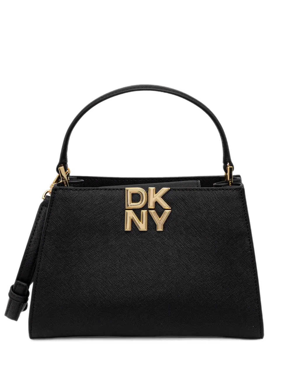 DKNY Foster logo-plaque cross tote bag - Black