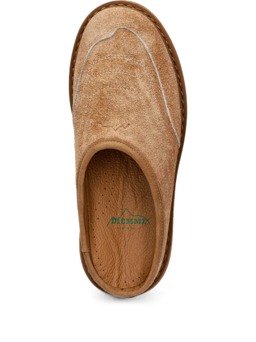 Diemme suede slip-on mules Beige