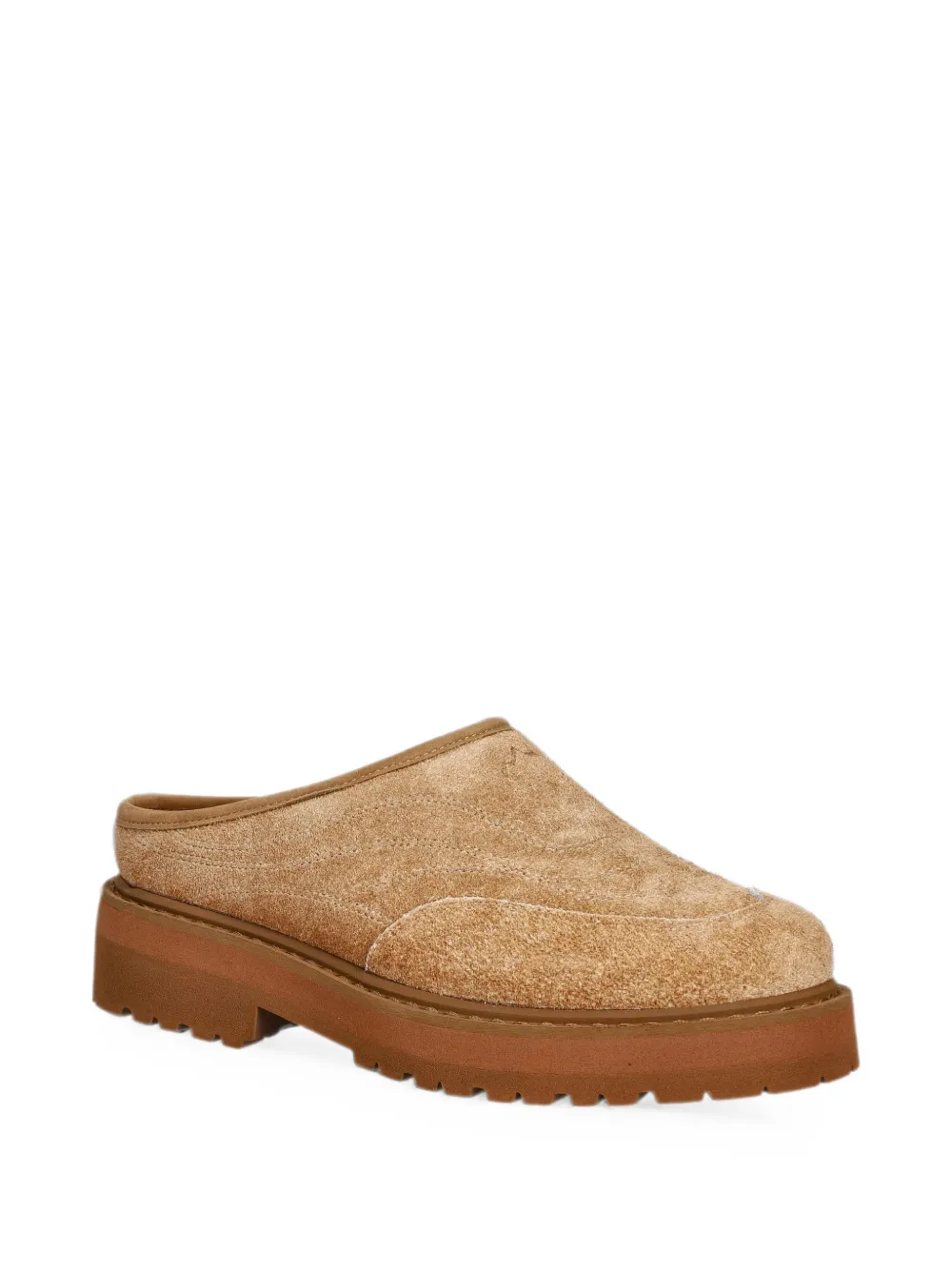 Diemme suede slip-on mules Beige