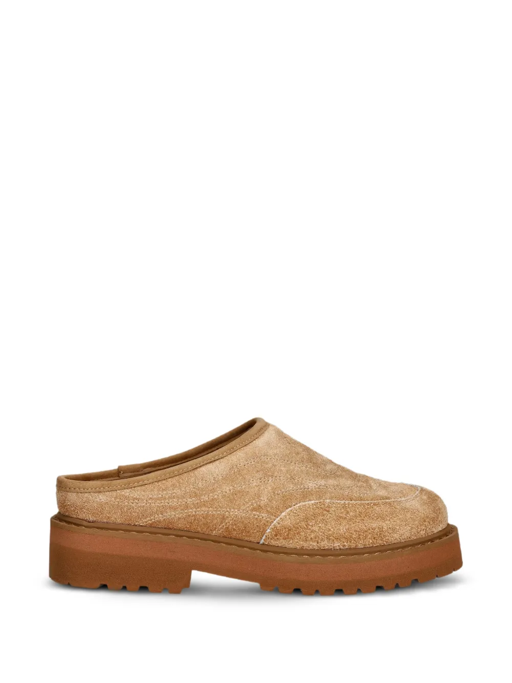 Diemme suede slip-on mules Beige