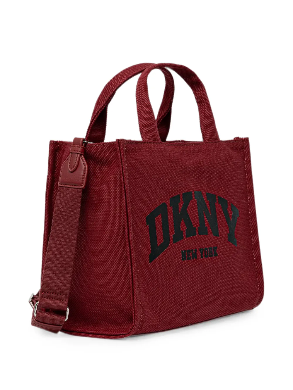 DKNY Medium Hadlee shopper met logoprint Rood