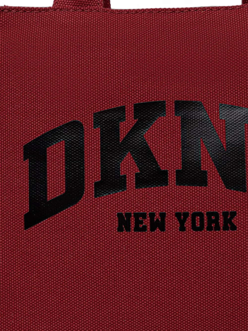 DKNY Medium Hadlee shopper met logoprint Rood