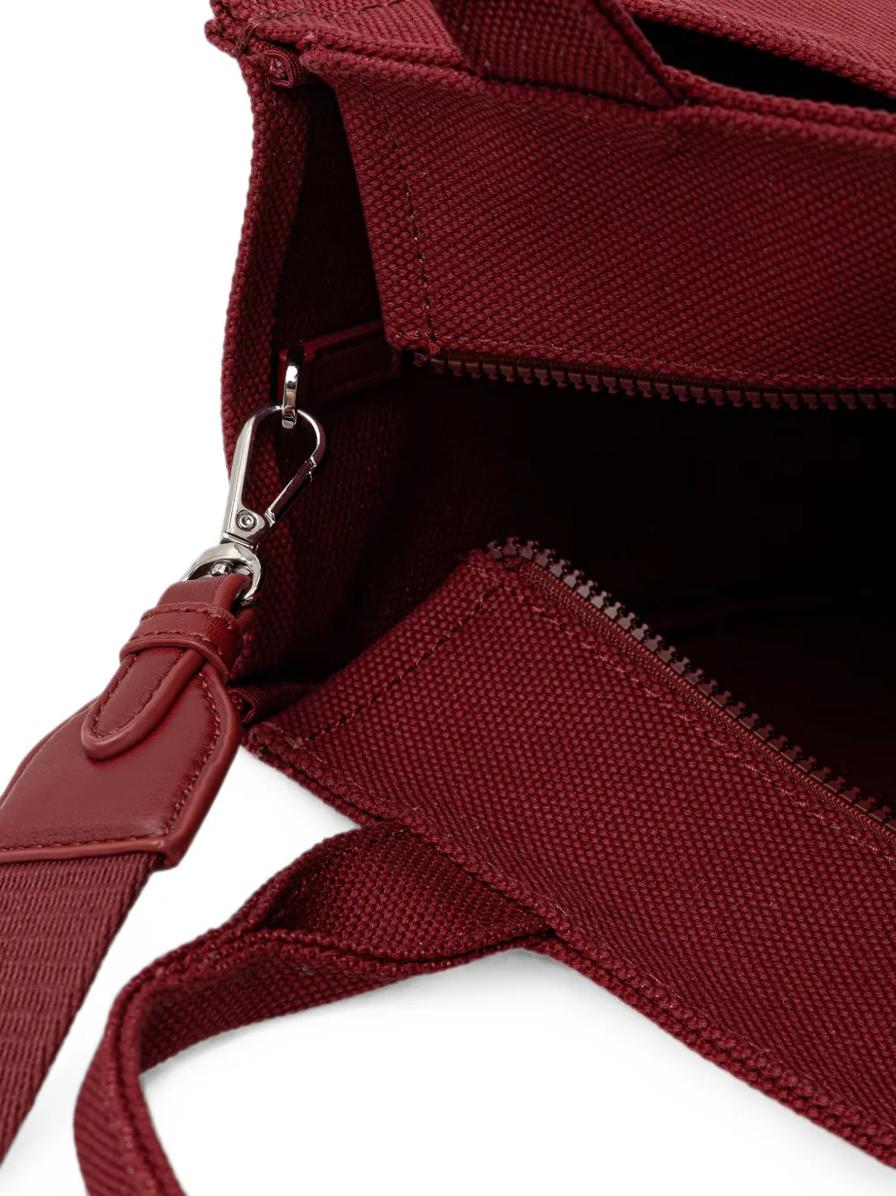 DKNY Medium Hadlee shopper met logoprint Rood