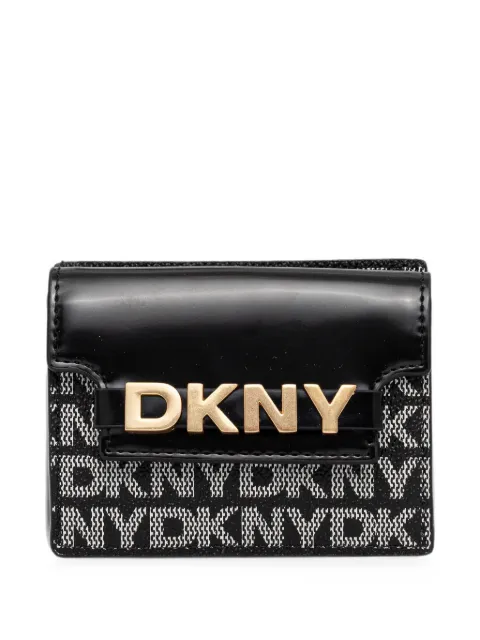 DKNY cartera Avril con logo estampado