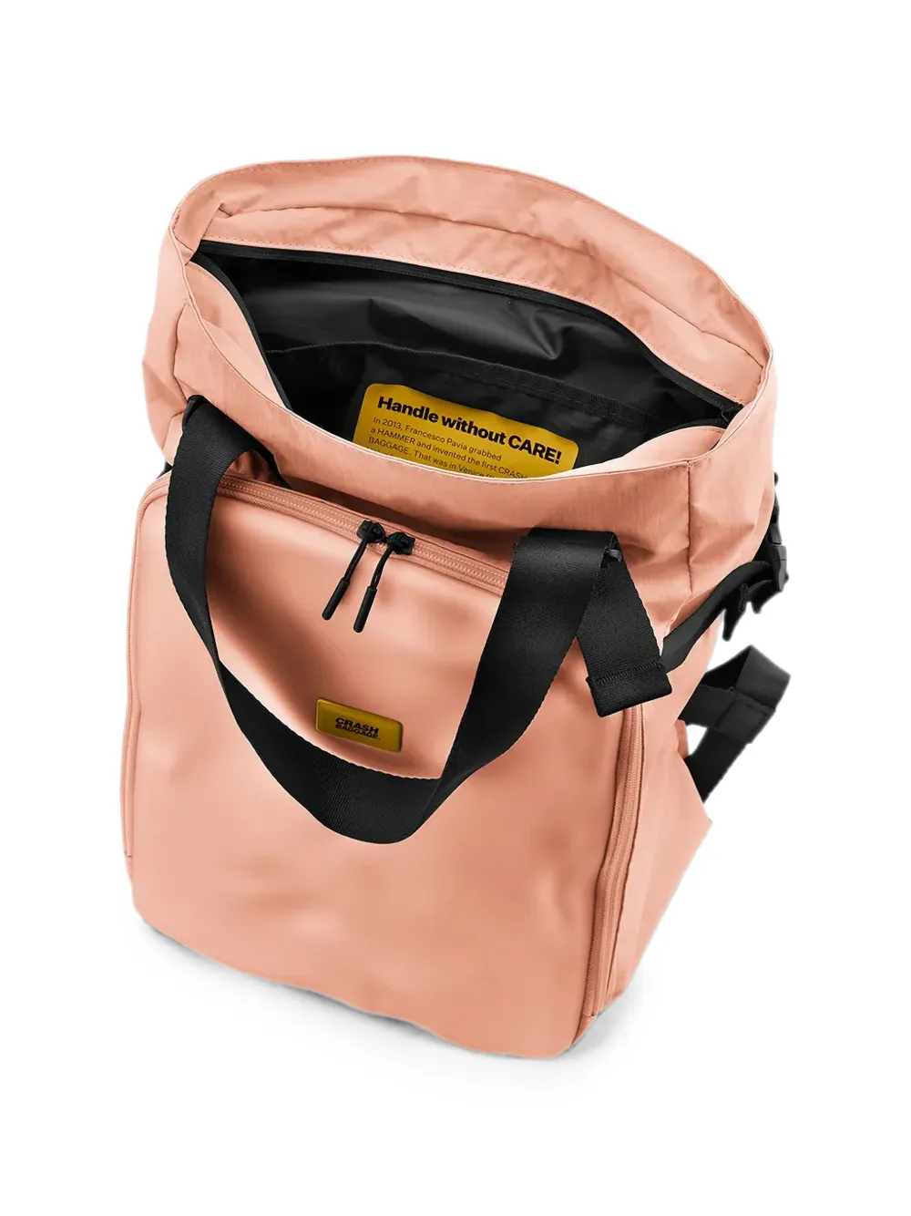 Crash Baggage 2.0 Buckled Backpack In Pink
