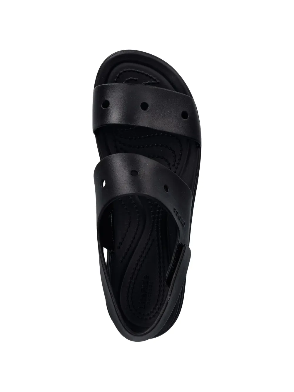 Crocs Brooklyn 4U platform sandals Zwart
