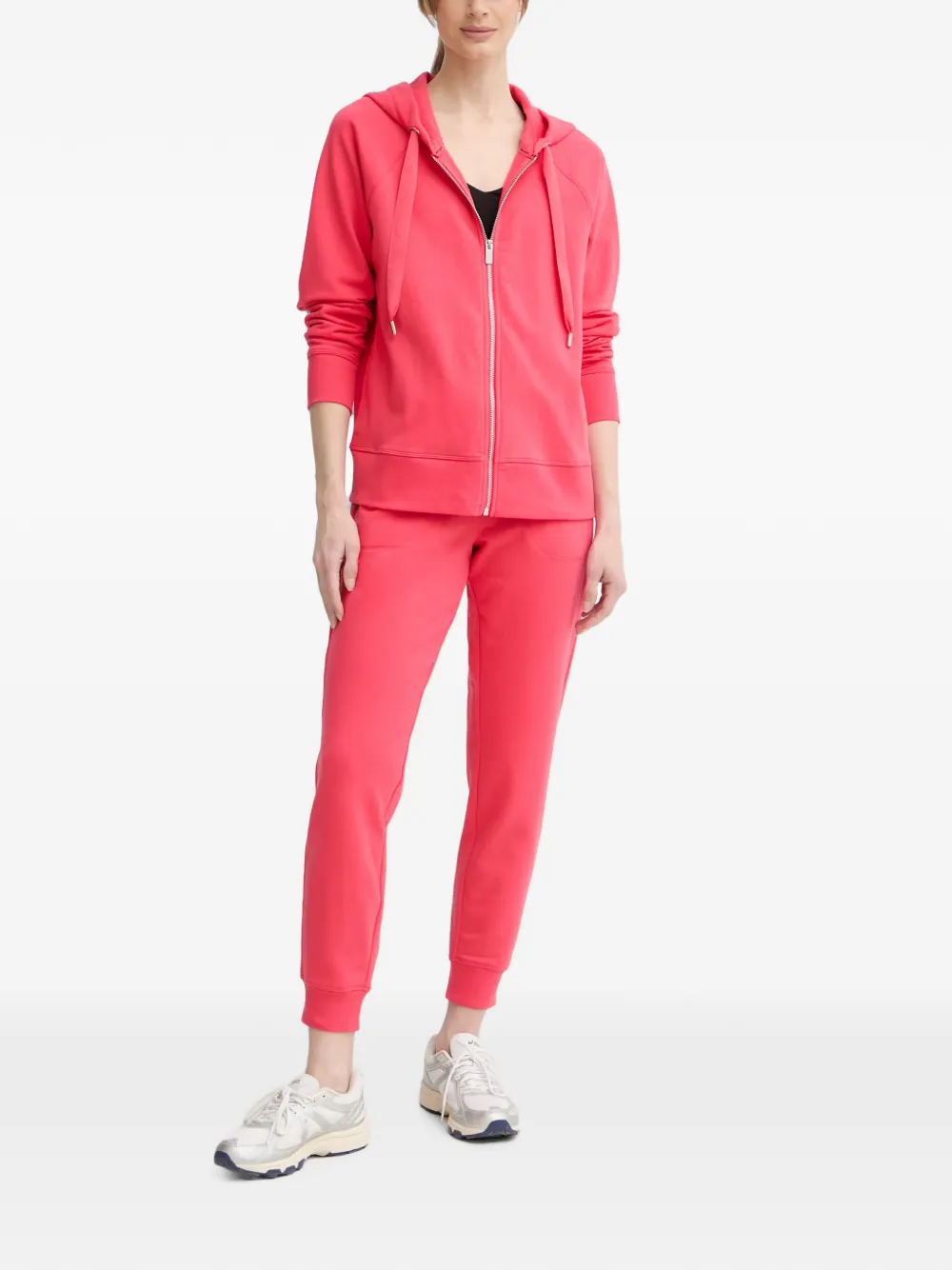 DKNY Trainingsbroek met trekkoord en logo Roze