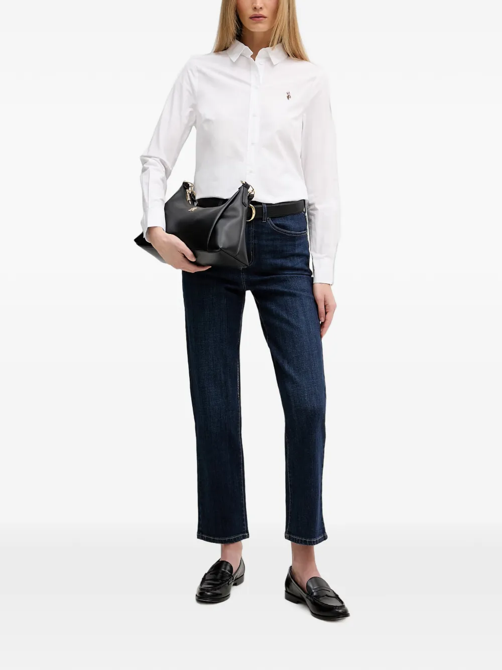 DKNY Straight jeans Blauw
