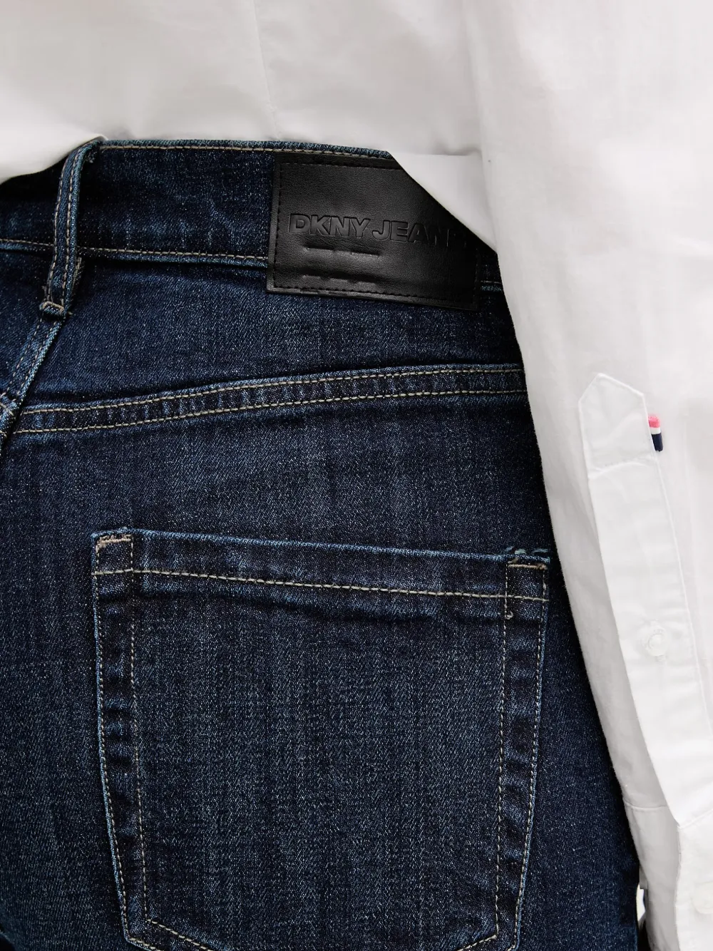 DKNY Straight jeans Blauw