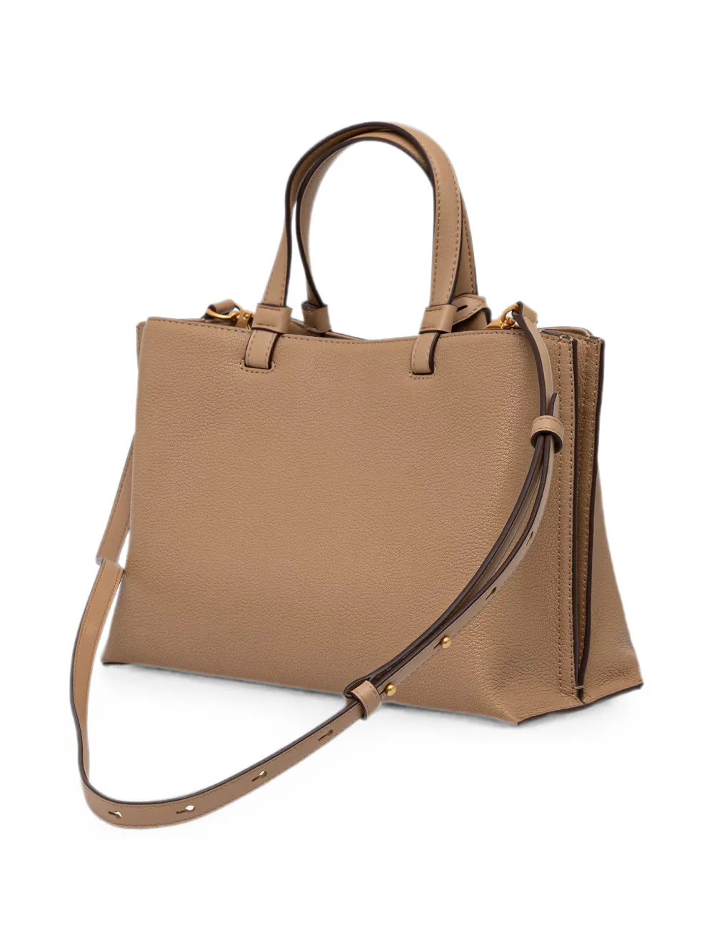 DKNY Alya shopper met logoplakkaat Beige