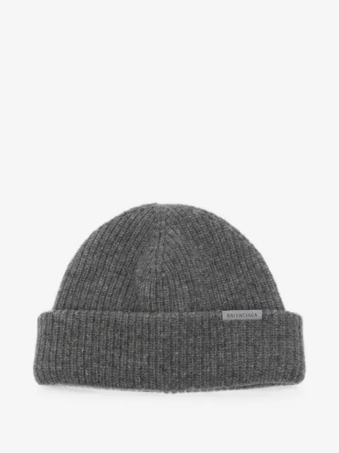 Balenciaga bonnet à patch logo