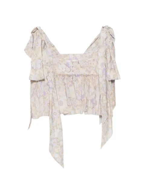 Chloé tie-strap cropped top