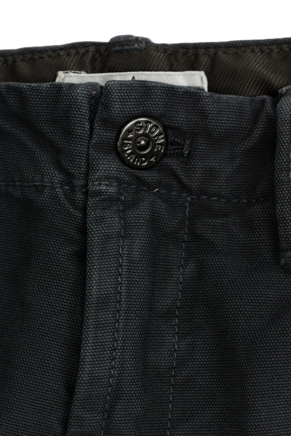 Stone Island Junior Broek met logopatch Blauw