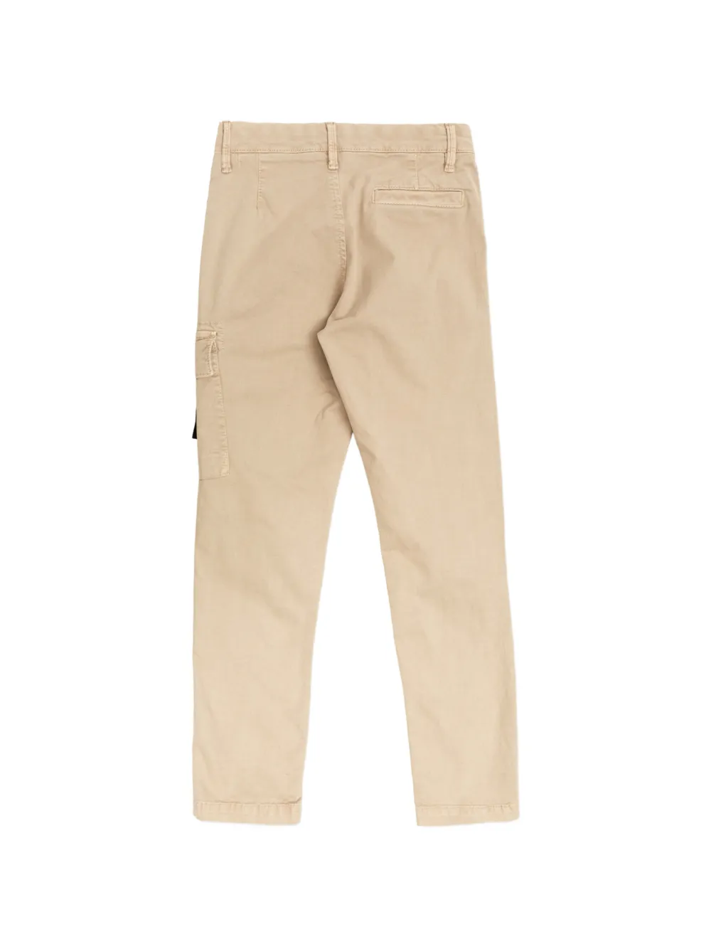 Stone Island Junior Broek met logopatch Beige