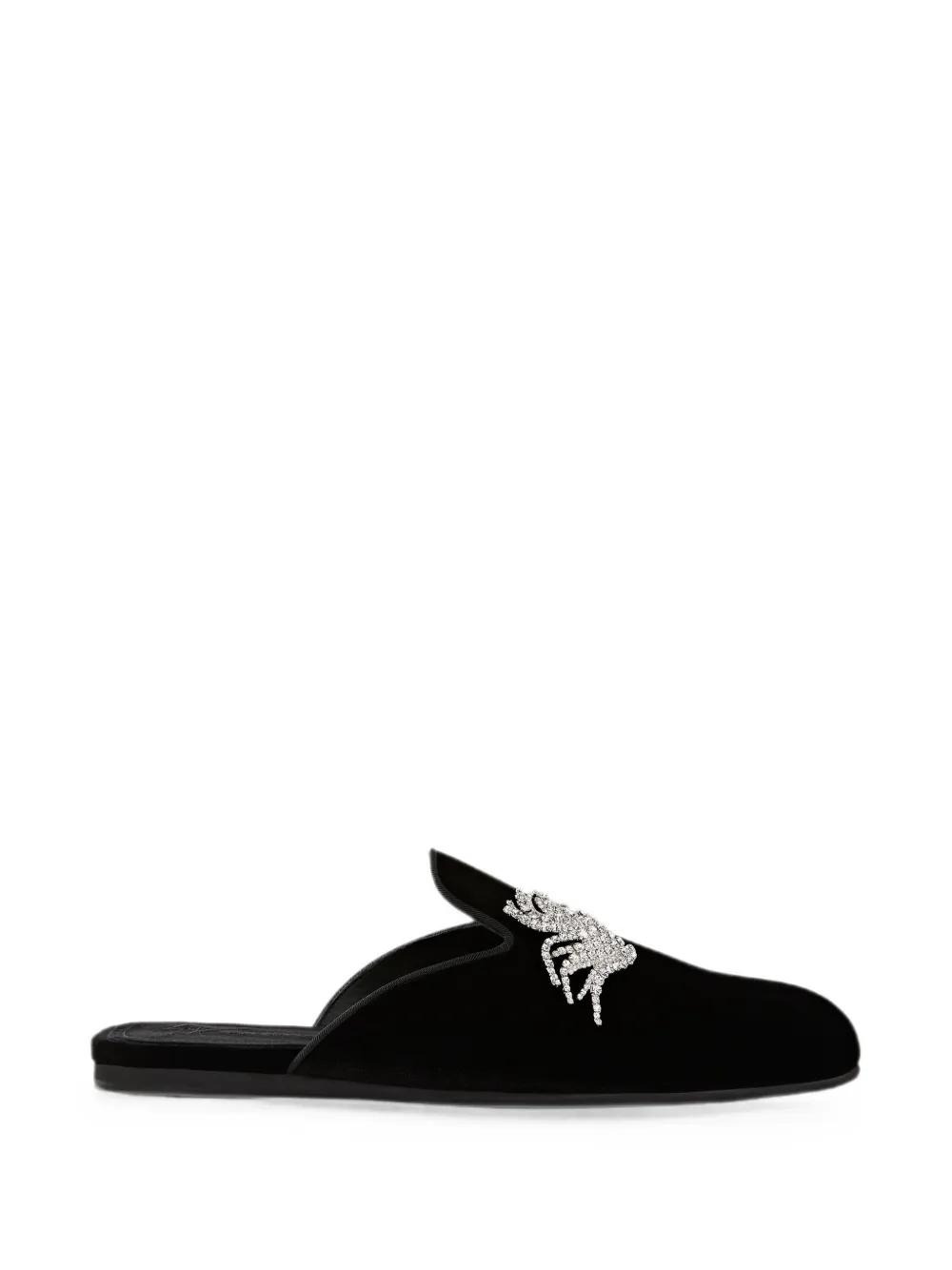 Giuseppe Zanotti Moritz slippers Zwart