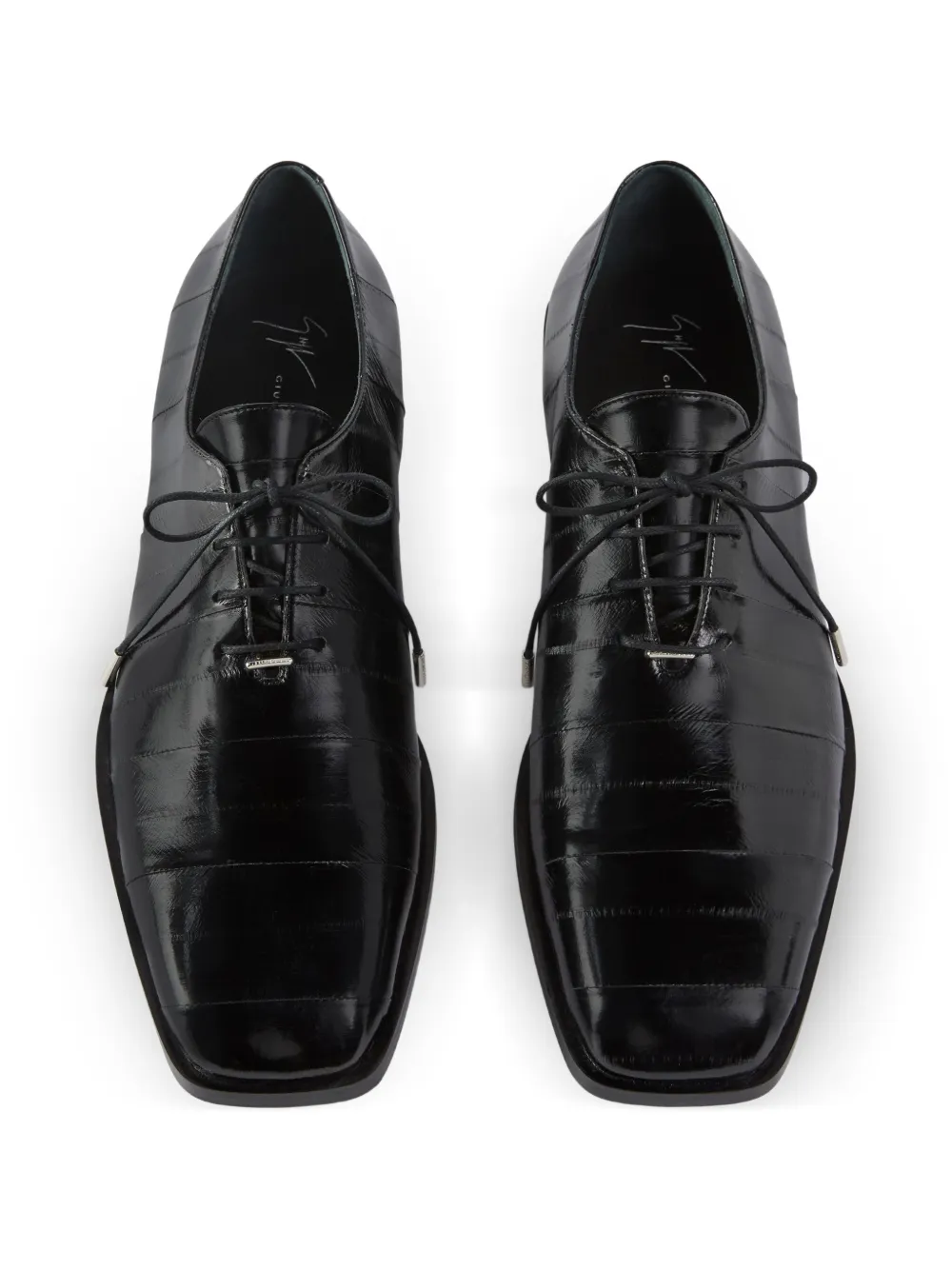 Giuseppe Zanotti Sebastian gespschoenen Zwart
