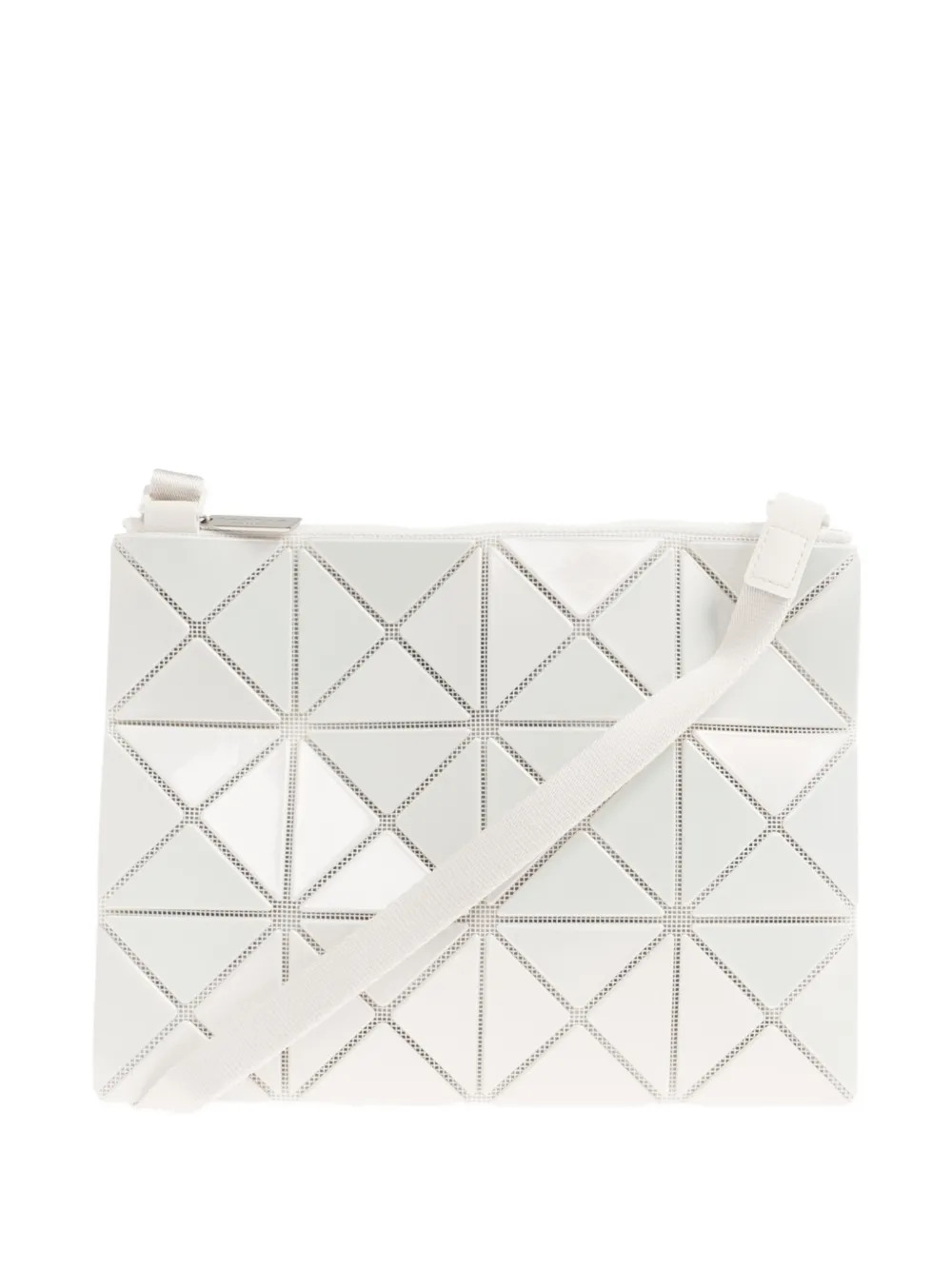 Bao Bao Issey Miyake LUCENT FLAP shoulder bag - Bianco