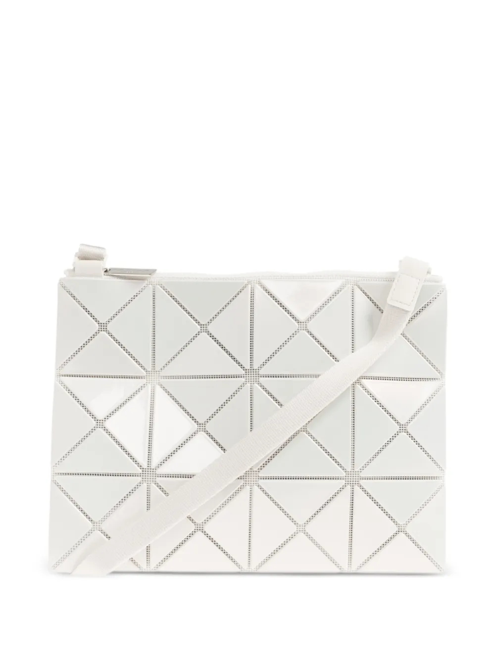 Bao Bao Issey Miyake LUCENT FLAP shoulder bag - Bianco