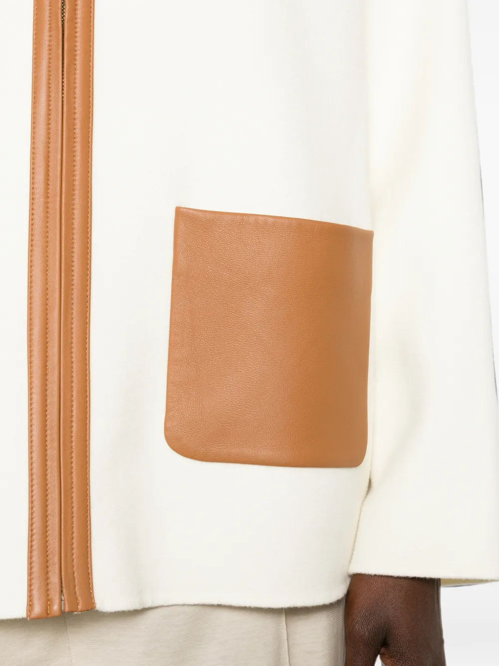 Max Mara Jack met capuchon Beige