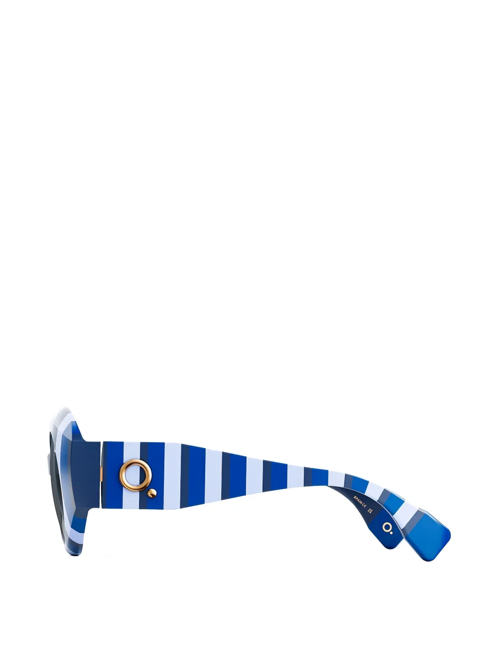 Etnia Barcelona Ibiza 12 gestreepte zonnebril Blauw