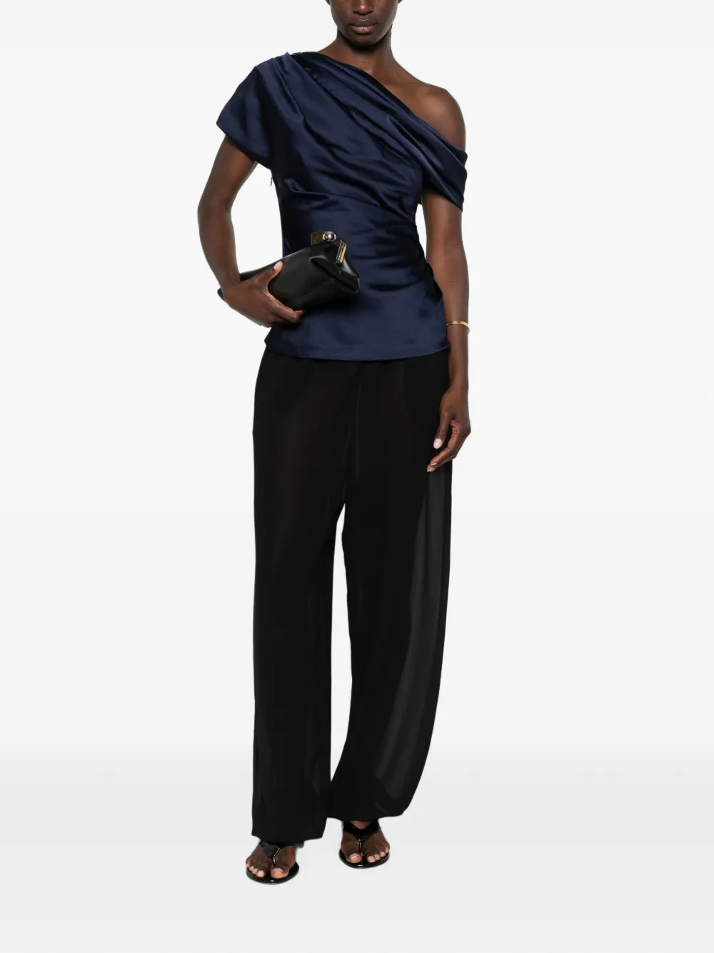 SIMKHAI Asymmetrische top Blauw