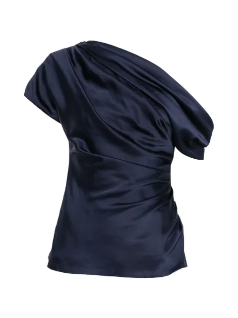 Simkhai one-shoulder draped top