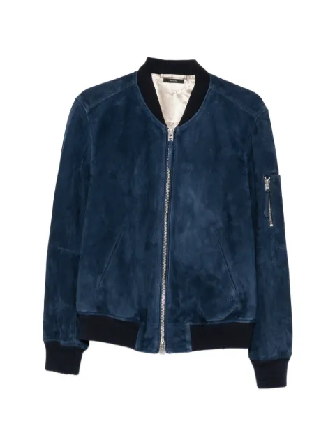 TOM FORD zip-fastening leather jacket