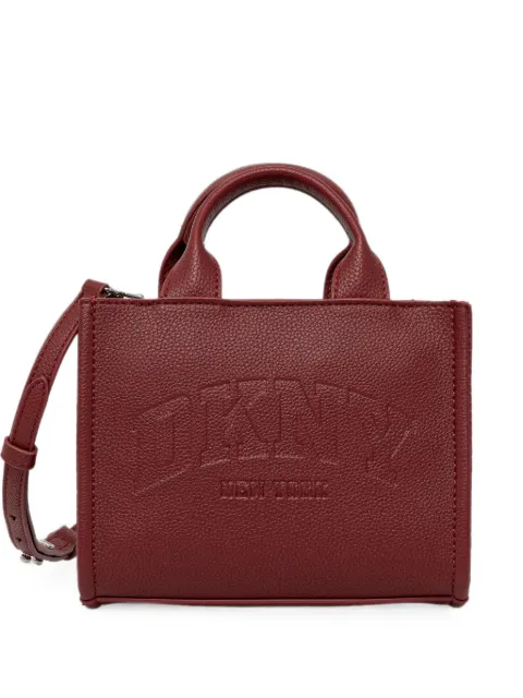 DKNY Bolsa tote Handle mini com logo gravado