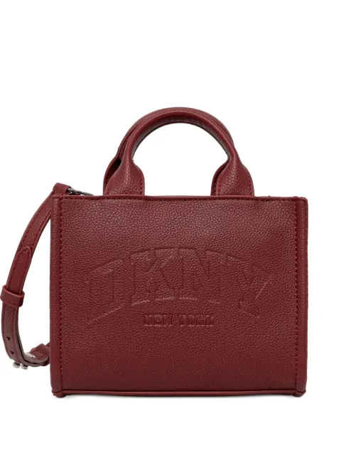 DKNY Bolsa tote Handle mini com logo gravado